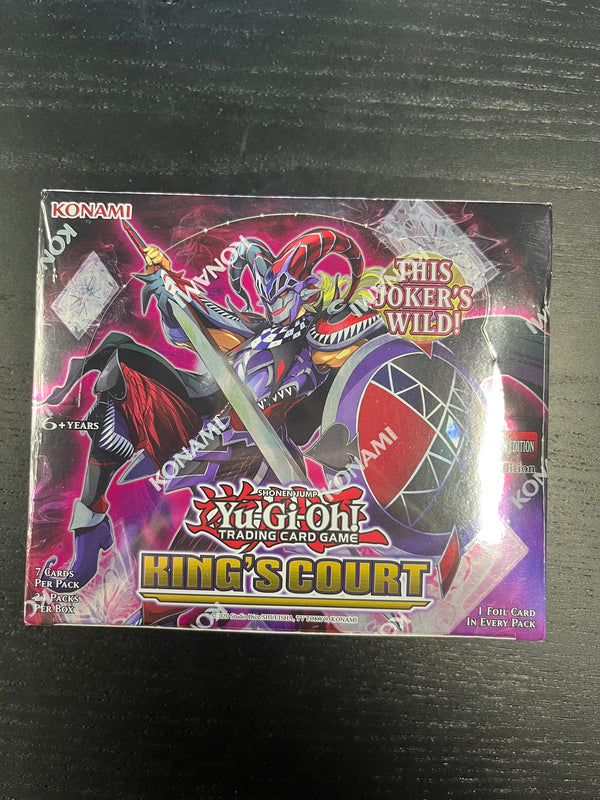 YuGiOh TCG: King’s Court Booster Box
