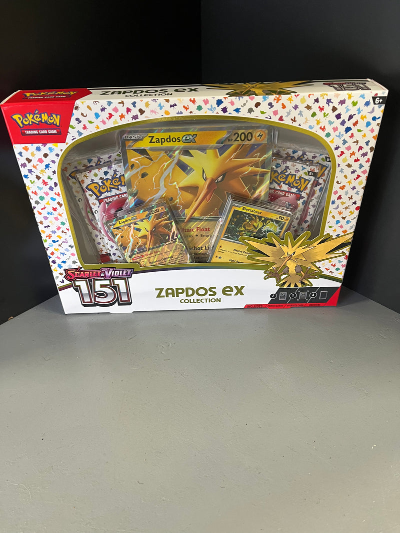 Pokémon 151 Zappos EX Collection Box