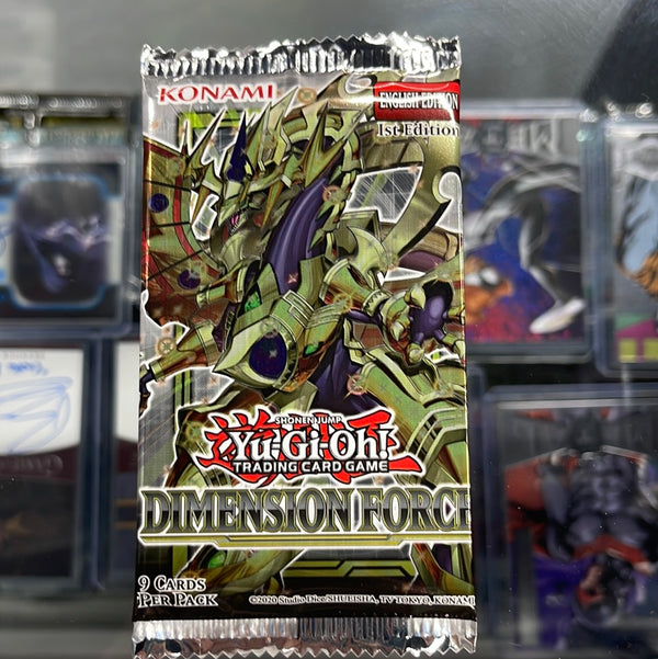 Yugioh Dimension Force Booster Pack