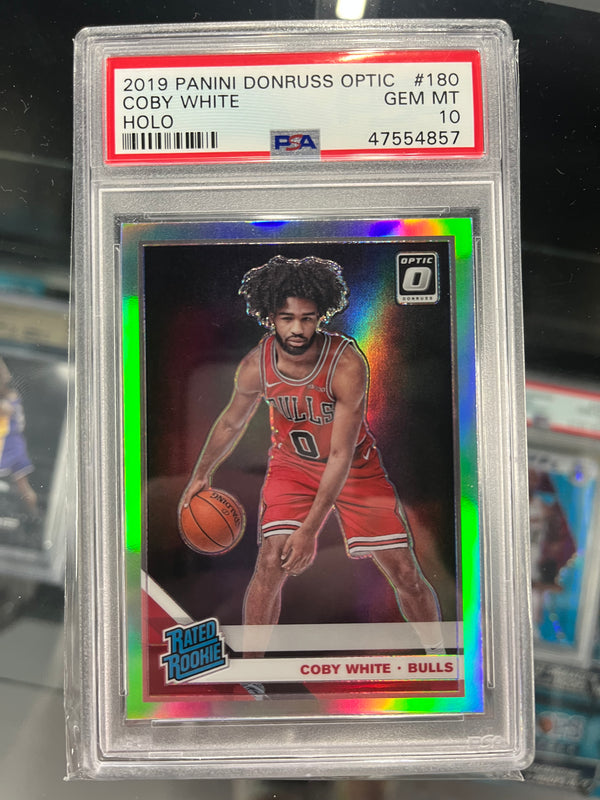 Coby White Holo Rated Rookie PSA 10