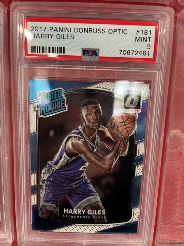 Harry Giles Rated Rookie Optic PSA 9