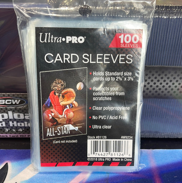 Ultra Pro 100 Standard Size Card Sleeves